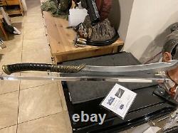 Prince Nuadas Screen used Sword Hellboy 2 The Golden Army With PropStore COA