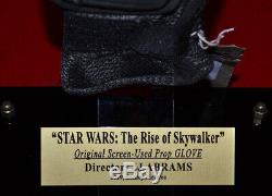 RARE Screen-Used PROP Costume GLOVE Star Wars Rise of Skywalker, COA, Case, UACC