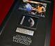 Rare Star Wars Iv Screen-used Prop Death Star, Signed George Lucas Coa Frame Dvd