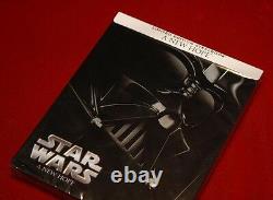 Rare STAR WARS IV Screen-Used Prop DEATH STAR, Signed GEORGE LUCAS COA Frame DVD
