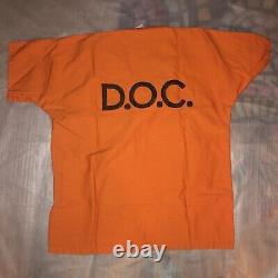 Red's Screen Used Orange Prison Uniform EP 601-606 Orange New Black COA