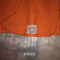 Red's Screen Used Orange Prison Uniform EP 601-606 Orange New Black COA