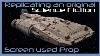 Replicating An Original Science Fiction Screen Used 1980 S Special Effects Spaceship Model Film Prop