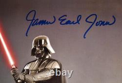 STAR WARS IV Screen-Used Prop DEATH STAR + JAMES EARL JONES Signed Pix, COA, DVD