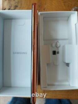 Samsung Galaxy A50 128GB Coral (Dual SIM) Cracked Screen in original box