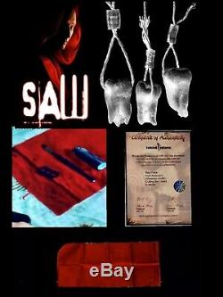 Saw III Franchise Horror Film Amanda Screen Used Prop Jigsaw Studio Coa Twisted