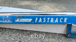 Schwinn Stingray Fastback 5 Speed Chain Guard Original Blue Paint, Silk Screen