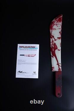 Scream 4 Authentic Screen used machete prop with COA