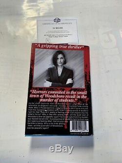 Scream 4 Gale's (Courtney Cox) Screen Used College Terror Book withCoA SCRE4M