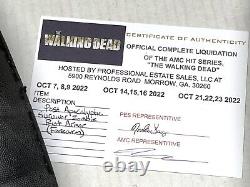 Screen Used AMC The Walking Dead Prop Survivor Riot Armor COA Walker Zombie TWD