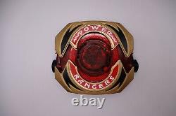 Screen Used Mighty Morphin Power Rangers Green White Ranger Morpher with LOA