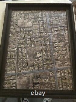 Screen Used Original Grid Map From American Sniper With COA