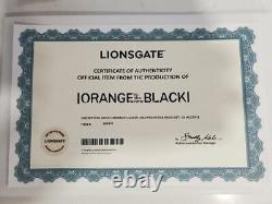 Screen Used Prop ID PIPER CHAPMAN Taylor Schilling Orange is the New Black OITNB