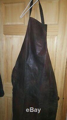 Screen Used Resident Evil Retribution Axe Man Ray Olubowale's Leather Apron