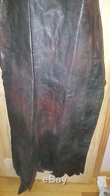 Screen Used Resident Evil Retribution Axe Man Ray Olubowale's Leather Apron