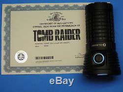 Screen Used Tomb Raider Richard Croft OLIGHT X7 Marauder Flashlight! COA