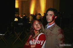 Screen used Heroes Peter Petrelli Milo Ventimiglia worn bloody costume lot