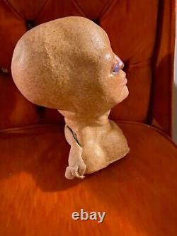 Screen used MUTANT, ALIEN, BABY HEAD prop from UNKNOWN PRODUCTION. BIZARRE