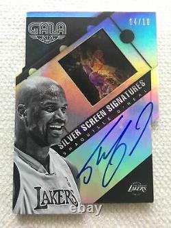 Shaquille O'Neal #SS-SON 2014-15 Panini Gala Silver Screen Signatures /10