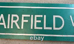 Sons of Anarchy Original Prop Street Sign Screen Used COA Rare