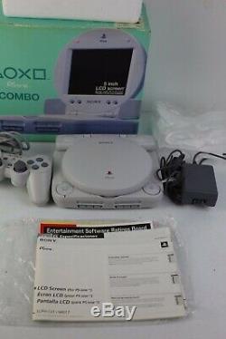 Sony PSone Console Combo with 5 LCD Screen, Original Box Complete