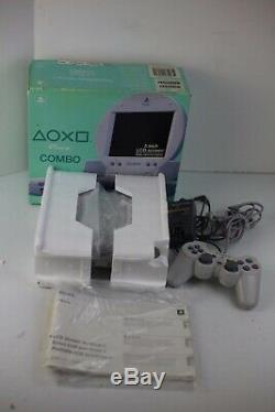 Sony PSone Console Combo with 5 LCD Screen, Original Box Complete