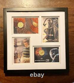 Spider-Man 2 & 3 (2004 & 2007) Screen Used Movie Prop Coins Framed Display COA