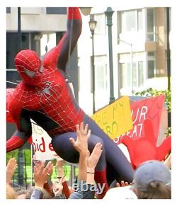 Spider-Man 3 (2007) Screen Used Matched Spidey Sign Original Prop Tobey Maguire