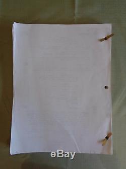 Star Trek First Contact Borg Resurrection Stage Screen Used Script Revised 2nd B