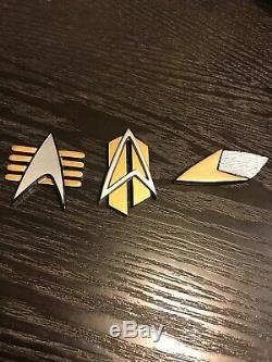 Star Trek Screen Used Com Badge Collection