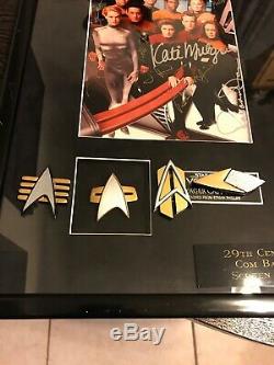 Star Trek Screen Used Com Badge Collection