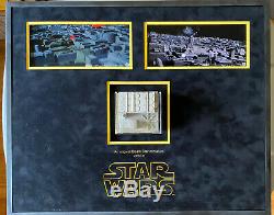 Star Wars New Hope Death Star Large Piece Screen Used Prop Store 100% Original