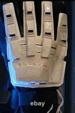 Star Wars Storm Trooper Gloves Episode IX Movie prop original screen used