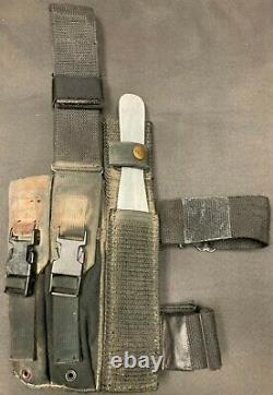 Starship Troopers Mobile Infantry Knife Belt with Stunt Knife & COA Screen Used