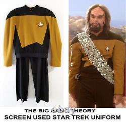THE BIG BANG THEORY Screen Used RAJ Star Trek COSTUME + Communicator PROP S6 E13