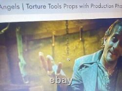 THE CROW Movie Props CITY OF ANGELS Torture Tools Screen Used Production Prop