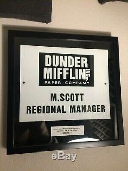 THE OFFICE Screen-Used Michael Scott Parking Lot Sign Hero Prop One of a Kind