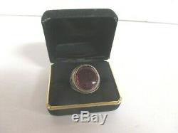 THE SHADOW 1994 Red Ruby Ring Movie Screen Used with COA