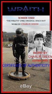 THE WRAITH Charlie Sheen Original SCREEN USED Lifesize 1/1 Movie Prop car + COA