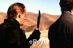 The Cape screen used prop rubber stunt knife signed script Chad/Ash SUPERNATURAL