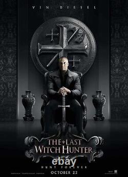 The Last Witch Hunter Kaulder (Vin Diesel) Screen used Prop SFX Sword Set! COA