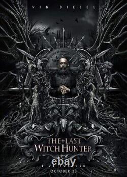 The Last Witch Hunter Kaulder (Vin Diesel) Screen used Prop SFX Sword Set! COA