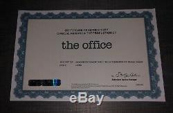 The Office Andy Bernard's Screen Used Concession Letter to Dwight Prop COA
