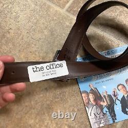 The Office Michael Scott Screen Used Leather Belt TV Show Prop COA