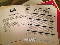 The Office Screen Used Prop Stanley Dunder Mifflin Box With Fun Paperwork COA