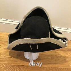 The Patriot Movie British Soldier Tricorn Hat Screen Used Prop with COA 7 5/8