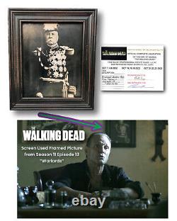 The Walking Dead Screen Used Matched Framed Photo Prop COA Season 11 Episode 13