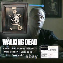 The Walking Dead Screen Used Matched Framed Photo Prop COA Season 11 Episode 13