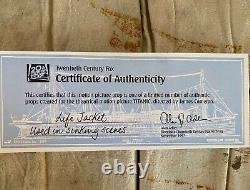 Titanic Screen Used Movie Prop Life Vest With Certificate Of Authenticity