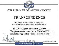 Transcendence Agent Buchanan (Cillian Murphy) Screen Used HERO Toshiba Lap WithCOA